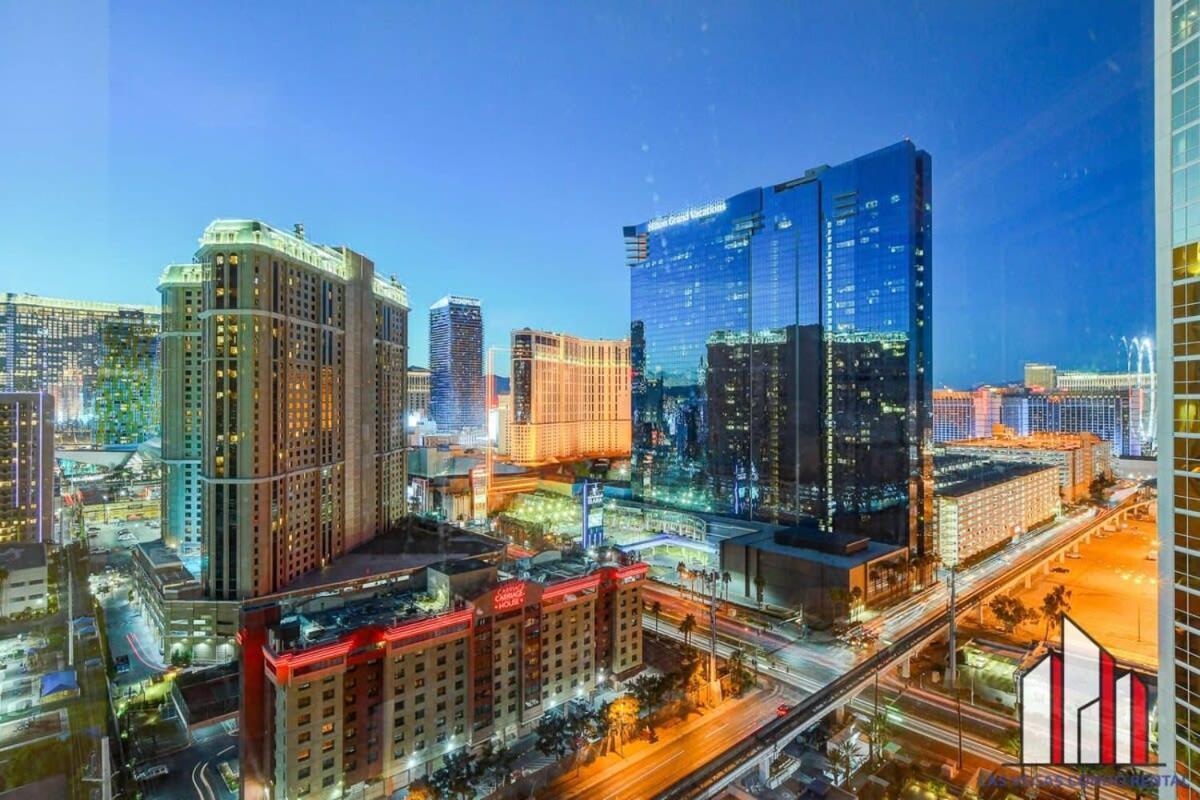 Mgm Signature-32-607 F1 Track & Strip View Balcony Лас-Вегас Экстерьер фото