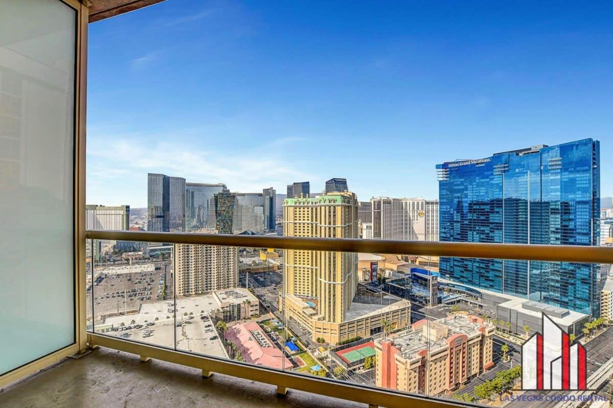 Mgm Signature-32-607 F1 Track & Strip View Balcony Лас-Вегас Экстерьер фото